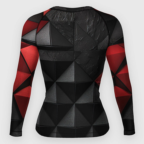Женский рашгард CS GO abstract texture / 3D-принт – фото 2