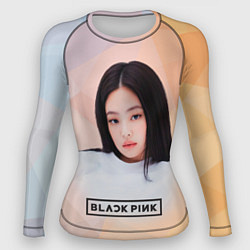 Рашгард женский Jennie Kim Blackpink, цвет: 3D-принт