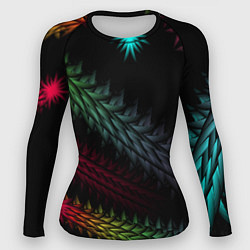 Рашгард женский Звездный салют, цвет: 3D-принт