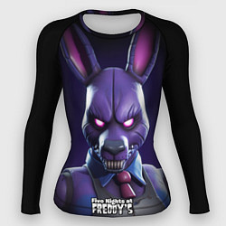 Рашгард женский Bonnie FNAF, цвет: 3D-принт