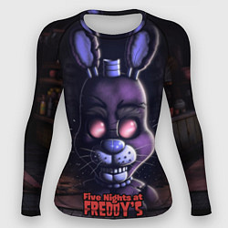 Рашгард женский Five Nights at Freddys Bonnie, цвет: 3D-принт