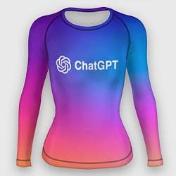 Рашгард женский ChatGPT, цвет: 3D-принт