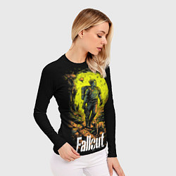 Рашгард женский Fallout poster, цвет: 3D-принт — фото 2