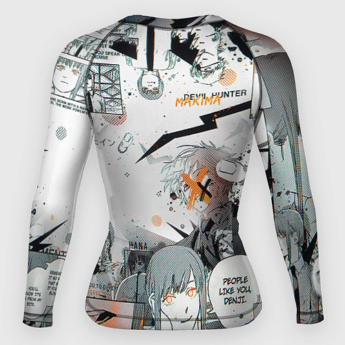 Женский рашгард Макима Дэндзи человек-бензопила / 3D-принт – фото 2