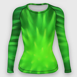 Женский рашгард Зеленый взрыв