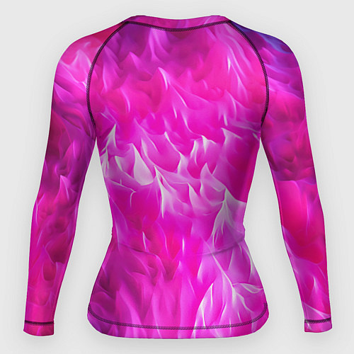Женский рашгард Pink texture / 3D-принт – фото 2