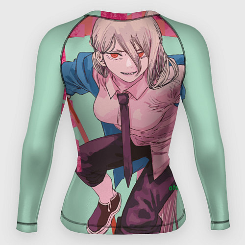 Женский рашгард Power Chainsaw / 3D-принт – фото 2