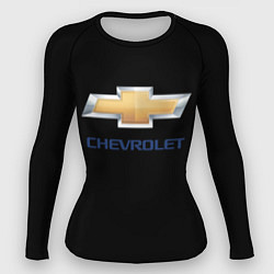 Рашгард женский Chevrolet sport auto, цвет: 3D-принт