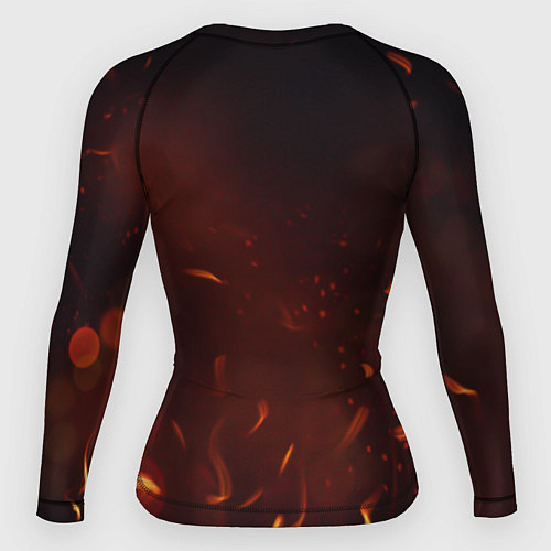 Женский рашгард Дракон кот / 3D-принт – фото 2