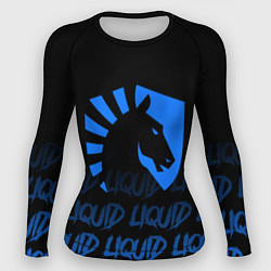 Рашгард женский Team Liquid style, цвет: 3D-принт
