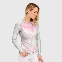 Рашгард женский Сердце на цепях, цвет: 3D-принт — фото 2