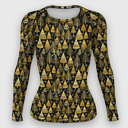 Женский рашгард Золотой ельник