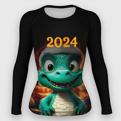 Женский рашгард Зеленый дракон 2024