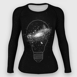 Рашгард женский Галактика в лампе, цвет: 3D-принт