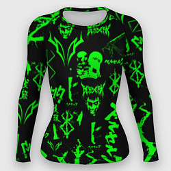 Женский рашгард Berserk neon green