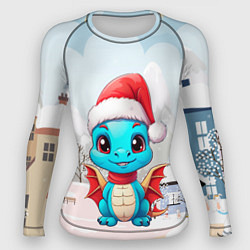 Женский рашгард Ветрокрылый дракон удачи