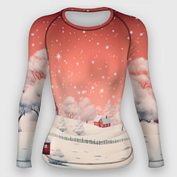 Женский рашгард Волшебство новогодней ночи