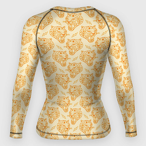 Женский рашгард Рычания тигра / 3D-принт – фото 2