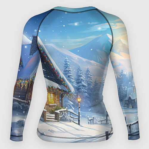 Женский рашгард Миниатюрный представитель зимы / 3D-принт – фото 2