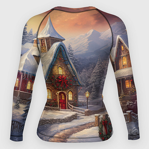 Женский рашгард Дракоша 2024 новогодний символ года / 3D-принт – фото 2