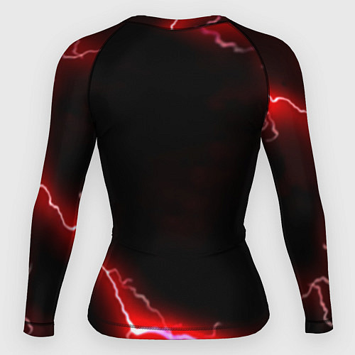 Женский рашгард Love death robots storm / 3D-принт – фото 2