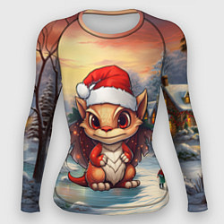 Женский рашгард Новый год 2024 символ года дракон