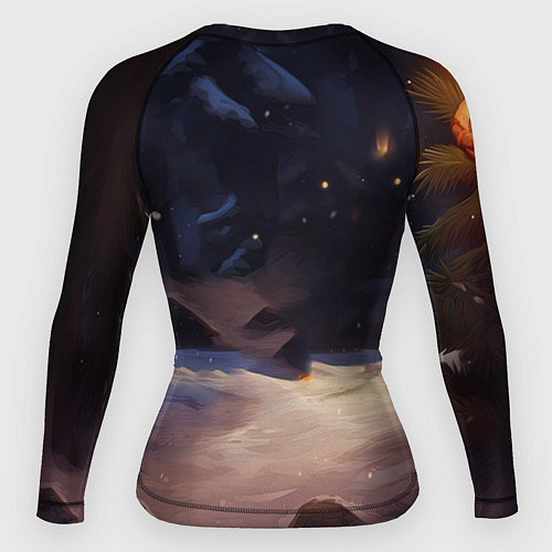 Женский рашгард Дракон кристаллический владыка / 3D-принт – фото 2