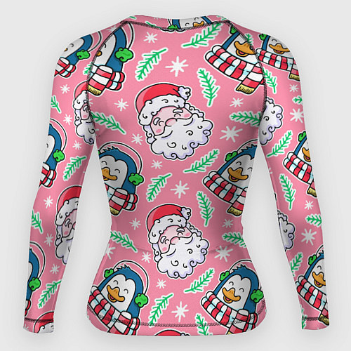 Женский рашгард Персонажи новогодние / 3D-принт – фото 2