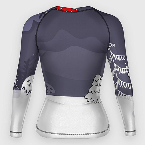 Женский рашгард Красный дракон 2024 / 3D-принт – фото 2