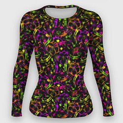 Женский рашгард Color bright pattern