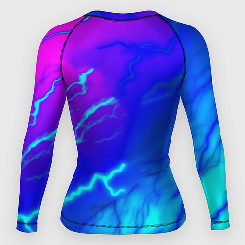 Женский рашгард Rockstar storm молнии / 3D-принт – фото 2