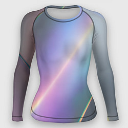 Женский рашгард Металлическая голография