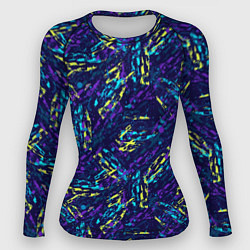 Рашгард женский Abstract vector pattern, цвет: 3D-принт