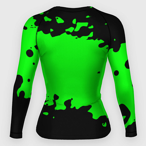Женский рашгард Ауф краски мем / 3D-принт – фото 2