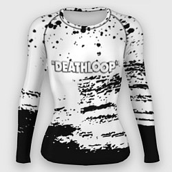 Женский рашгард Deathloop чёрные краски