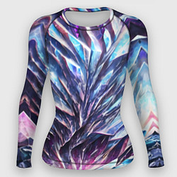 Женский рашгард Синий драгоценный камень