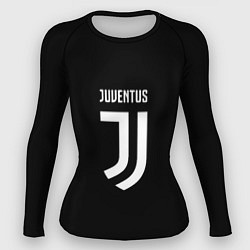Рашгард женский Juventus sport fc белое лого, цвет: 3D-принт