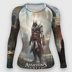 Рашгард женский Assassins creed game poster, цвет: 3D-принт