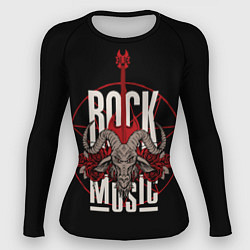 Женский рашгард Рок музыка - тяжёлый рок