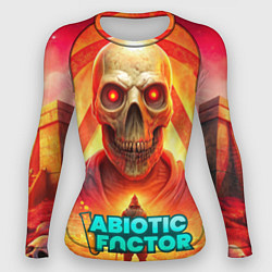 Женский рашгард Abiotic Factor horror skull