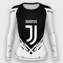 Рашгард женский Juventus sport geometry fc club, цвет: 3D-принт
