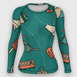 Женский рашгард Предметы для путешествий, транспорт