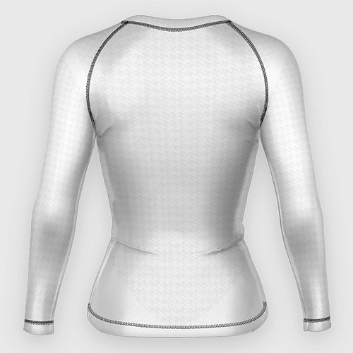 Женский рашгард ФК Реал Мадрид форма 24-25 домашняя / 3D-принт – фото 2