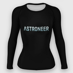 Рашгард женский Astroneer logo, цвет: 3D-принт