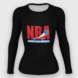 Рашгард женский NBA sport basketball, цвет: 3D-принт