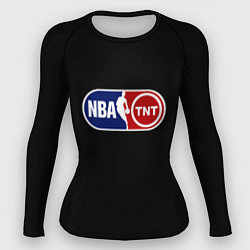 Рашгард женский NBA logo tnt, цвет: 3D-принт
