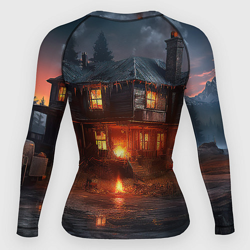 Женский рашгард PUBG game wallpaper / 3D-принт – фото 2