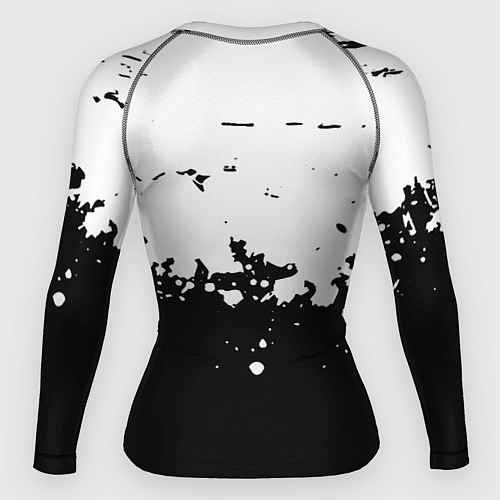 Женский рашгард Рокстар краски / 3D-принт – фото 2