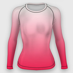 Женский рашгард Розовый градиент