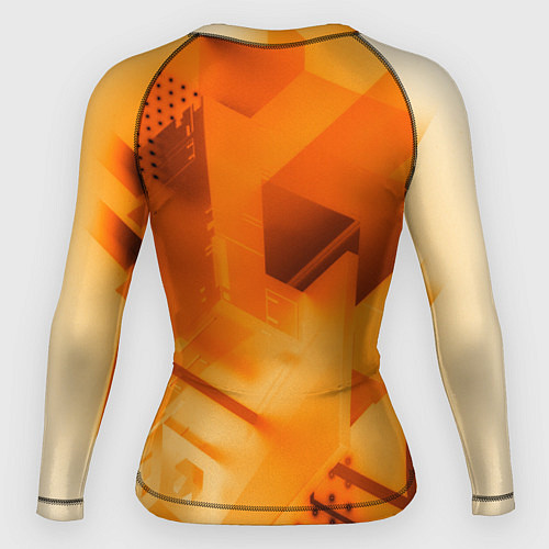 Женский рашгард Half life rusty steel / 3D-принт – фото 2